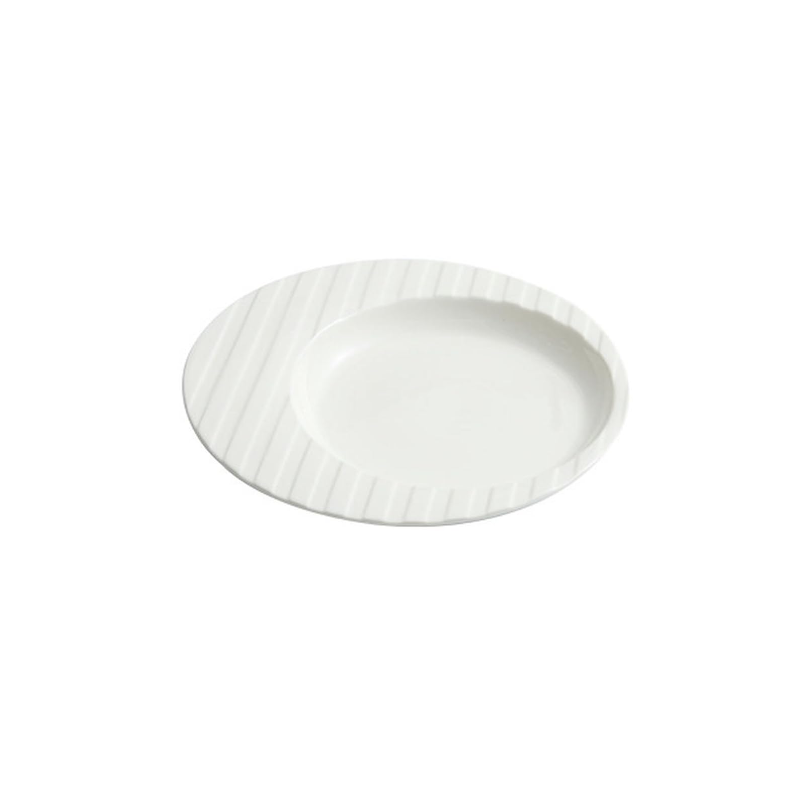 Plato de pasta italiana Ceramic Line, plato redondo mediano para restaurante de hotel, 30,5 cm