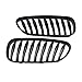 WOZUA Front Bumper Kidney Grille Grill For BMW Z4 E85 E86 2003 2004 2005 2006 2007 2008 Convertible Coupe Roadster Replacement for 51117117757,51117117758 Gloss