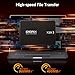 iDsonix 512GB 2.5'' SATA Internal SSD, SATA III 6GB/s Solid State Drive Up to 500MB/s, with 3D NAND Flash & Power Management, for Laptop and PC Desktop Increase Performance, X20