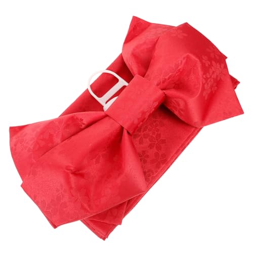 GALPADA 1Pc Japanese Kimono Waist Belt with Bow Vintage Yukata Girdle for Ladies Elegant Accessory for Wedding and Party Lightweight and Comfortable Design