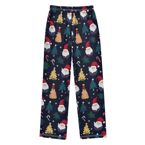 Christmas Pajama Pants Christmas Gnomes Tree Long Sleep Pants Lounge Bottoms2