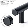 Aegero 10 Pack Cabinet Pulls Matte Black Stainless Cabinet Handles, for Kitchen and Bathroom Cabinets, 5 Inch Length, 3 Inch Hole Center #2