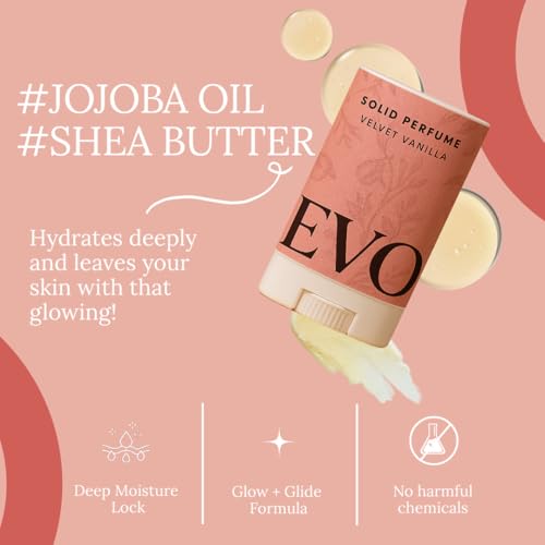 Image of House Of Evorah Velvet Vanilla Solid Perfume (15 gm) - Alcohol-Free Wax Scent | Solid Perfume For Women | Vanilla Perfume For Women | Bourbon Vanilla Perfume