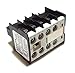 FURNAS ELECTRIC CO 3TX4422-2A 230/500V, for CONTACTOR RELAYS and Motor CONTACTORS, 2 NO + 2 NC, EN 50005, 2/4AMP, Auxiliary Switch Block, with Screw Terminal