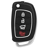 OCPTY Replacement 1Pcs Flip Key Fob for Hyundai for Sonata 2014-2017 TQ8-RKE-4F16 95430-C1010