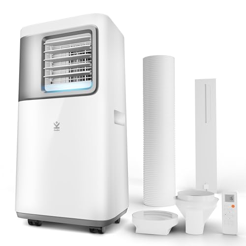 S-550 – Avalla 4-in-1 Air Conditioner Unit Portable & Dehumidifier 20L – Ideal for Large Room Coverage - 7000BTU Powerful Cooling Low Running Costs, 24hr Timer, Sleep Mode, Remote Control & Window Kit