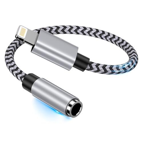 GAEF iPhone Cz WbN 18cm Lightning Cz ϊA_v^ MFI HIFI ϋviC҂ ACtH ϊA_v^ CgjO 3.5mm wbhzA_v^[ ϊ nC] y/ʒߑΉ i-