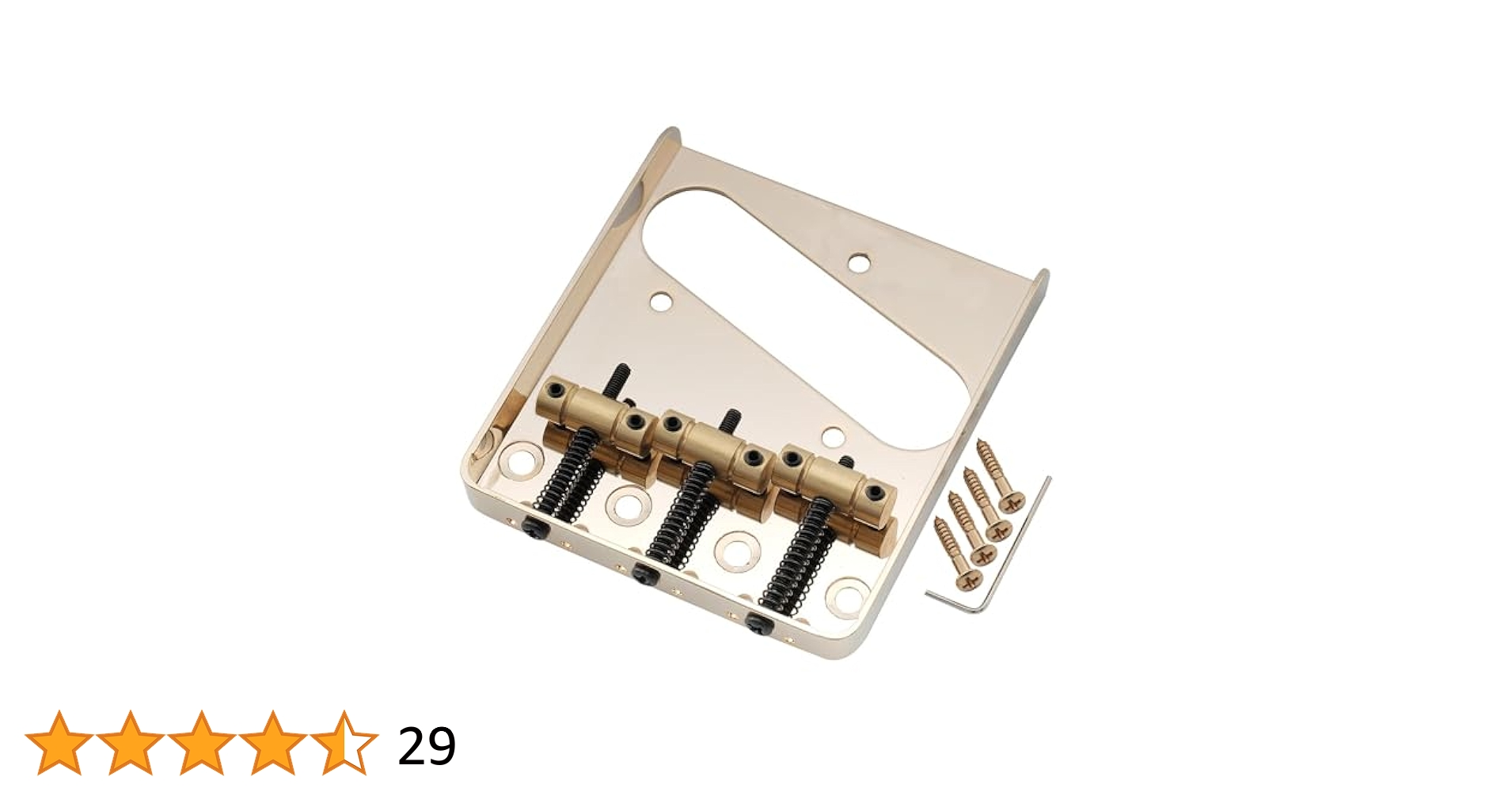 エレキギター用ブリッジ(テレキャスター用/真鍮brass製 Amazon.co.jp: Musiclily Pro 10.8mmブラス製 ビンテージ