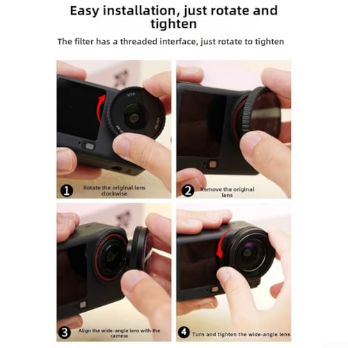 Objectifs ultra grand angle 185 pour DJI Action 6 pour cadrage large réussi - 7