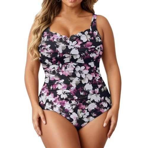 Maillot de bain une pièce échancré pour rayonner à la plage et piscine