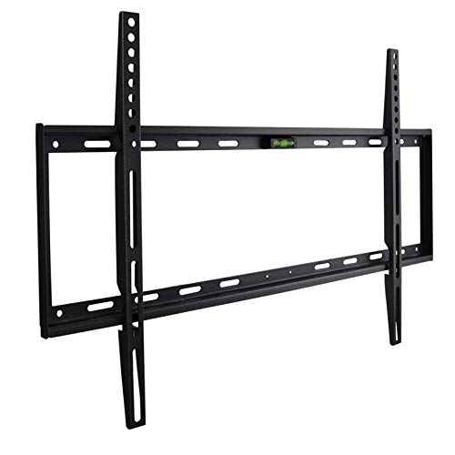 Fixed Wall Mount with Bubble Level for 32-70 Inch LCD, LED, and Plasma Screens