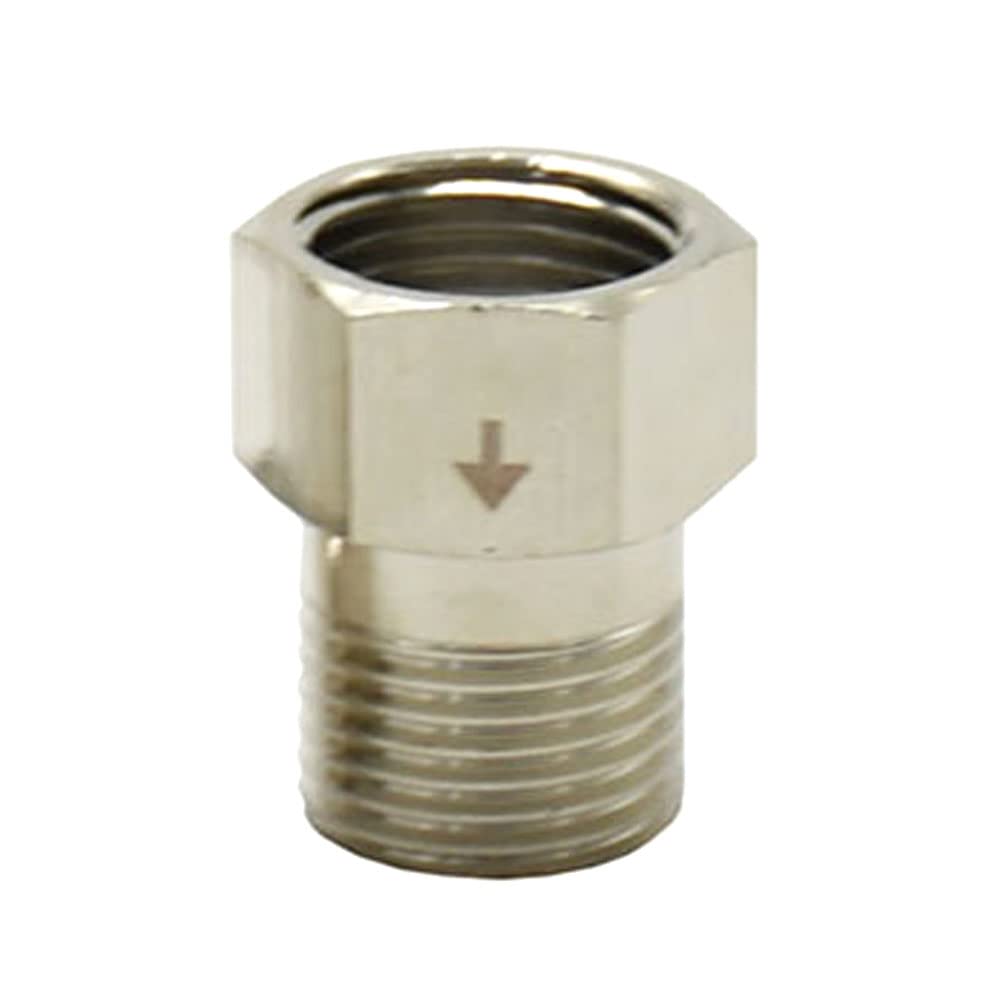 1/2" BSP Female Male Thread Brass One Way Non Return Check Valve Reflux Valve For Water Tank - View #7