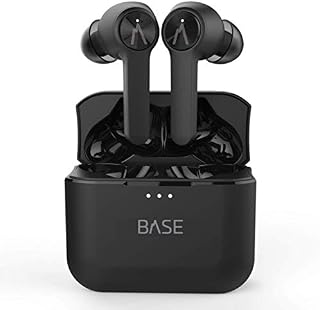 BASE LINE True Wireless Earbuds Headphones: 32+ Hours, Bluetooth 5, Dual-Mic Noise Canceling