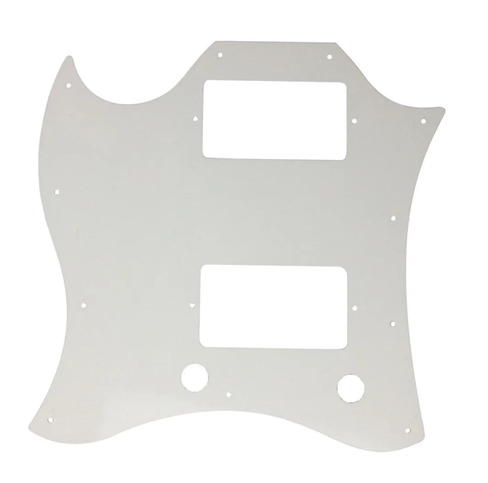 maskownica do gitary Części do gitary - do gitary SG Full Face Pickguard Scratch Plate z przetwornikami PAF Humbucker 4 warstwy