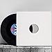 Facmogu 10PCS 12in Vinyl Record Jackets, Thickened 350gsm Cardboard LP Covers, Acid Free Archival Album Sleeves for 33 RPM Collection Storage - White