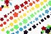 Roylco Felt Shapes, Assorted