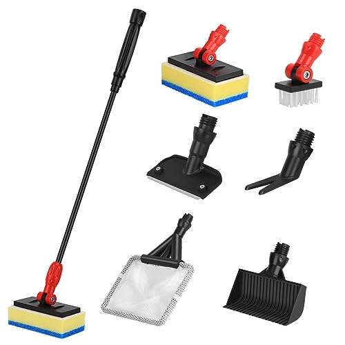 Kit de nettoyage pour aquarium hygger 6 en 1 outil entretien polyvalent M