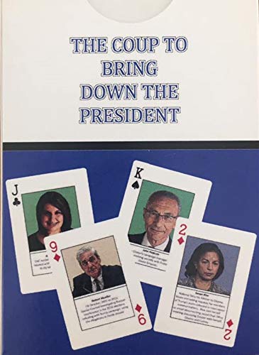 Conspiracy Theory Card Game Collector's Poker Deck - Exposing The Spygate Scandal & Deep State, Dark Government Coup, Uncovered by Patriots