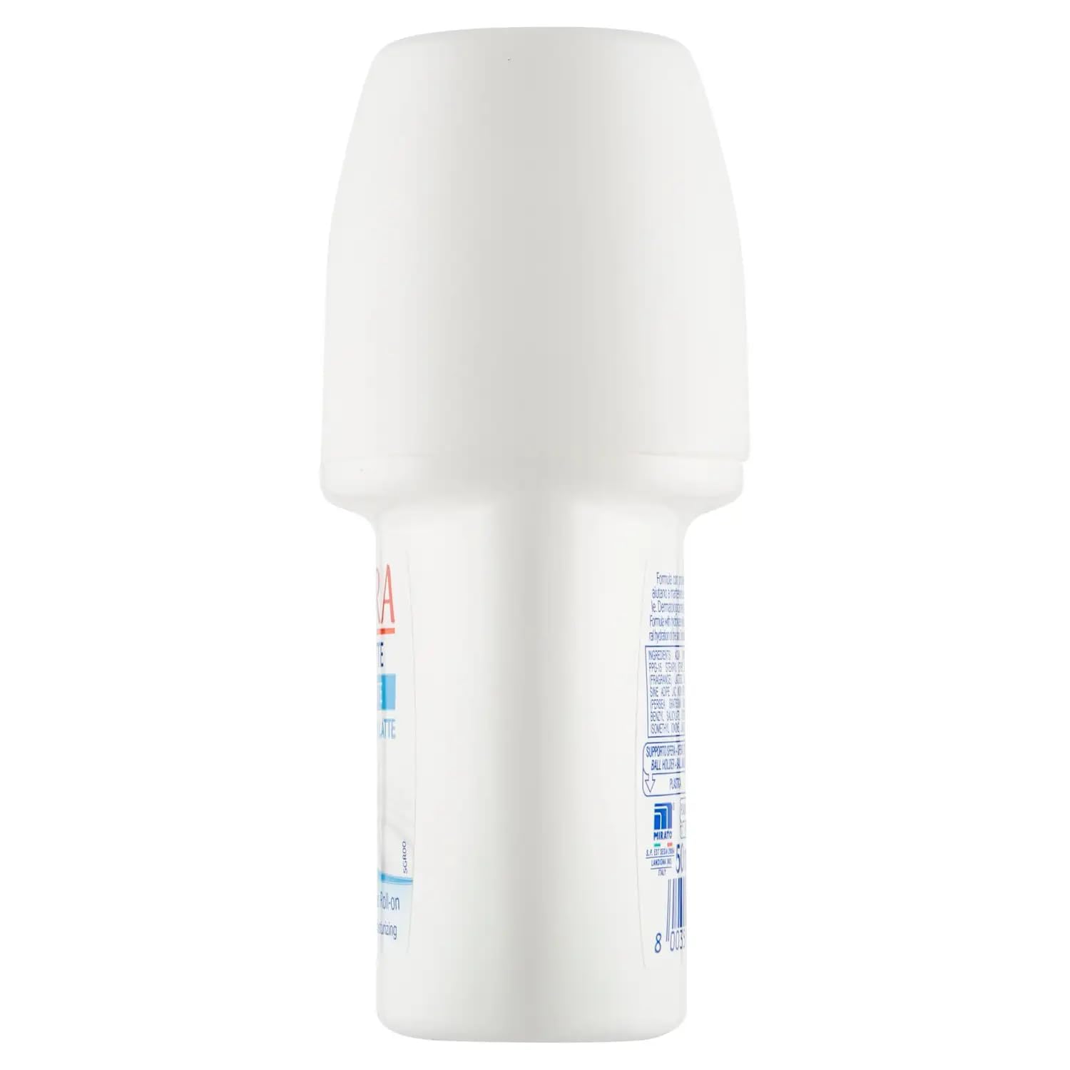 12x Nidra Deodorante Deolatte Idratante Deodorant Roll-On mit Milchproteinen 0% Alkohol 50ml + Beni Culinari Kostenloser Schlüsselanhänger