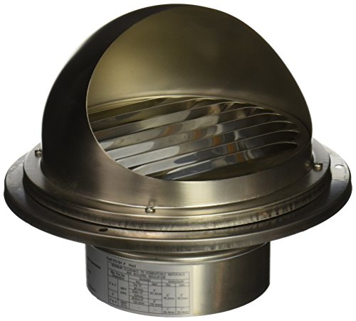 Noritz VT4-SH Horizontal hood vent termination for 4' Stainless Steel