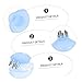GLEAVI 3 Pcs Roller Applicator Massage Roller Ball for Hair Essential Oil for Hair Scalp Serum Bottle Empty Bottle Applicator Scalp Comb Care Tool