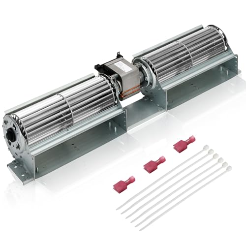 1-00-29145 & 3-21-29045 Convection Blower Fan Replacement for Harman XXV, XXV-TC, P35i, P35i-C, Accentra Cast FS Pellet Stoves – Dual-Speed Distribution Fan