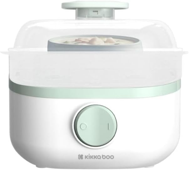 Kikkaboo Clyde 2-in-1 Steamer configured for food steaming