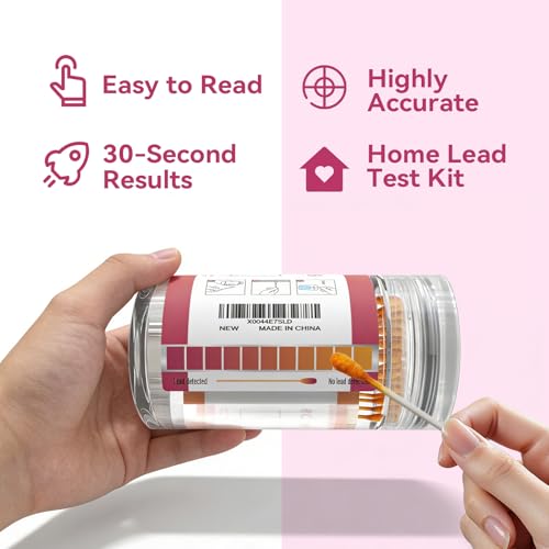 Image of AssuTest 30 Quick Swabs Lead Test Kit - Reliable and convenient for home use on all surfaces