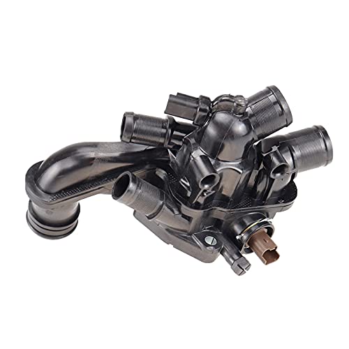 fengfeng Sortie d'eau de boîtier de Thermostat Fit for Citroen C4 Mini R56 R55 Peugeot 207 208 308 508 2008 3008 1.4 1.6 9808646980 V764558080 Cover