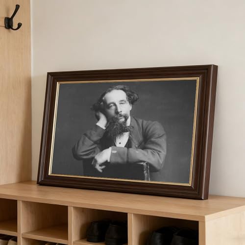 Impression toile Charles Dickens mur vide solution déco cadre 20x30 cm - 3