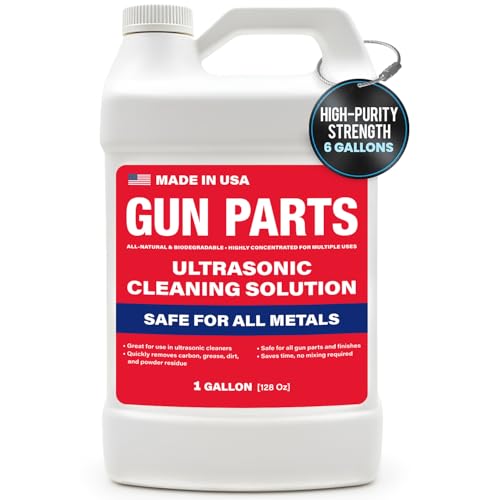 Ultrasonic Gun Cleaning Solution – 1 Gallon/128oz...