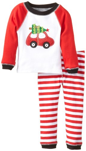Mud Pie Baby Boys' Holiday Car Lounge Set