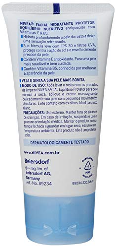 NIVEA Hidratante Protetor Equilibrio Nutritivo FPS30 50ml