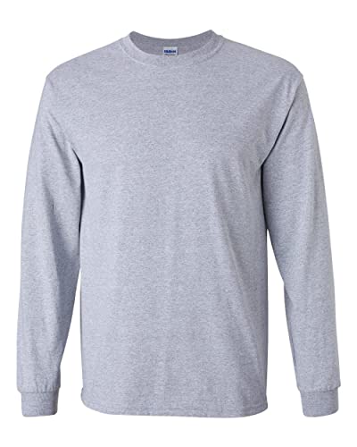 Image of Gildan Adult Heavy Cotton 5.3 oz. Long-Sleeve T-Shirt