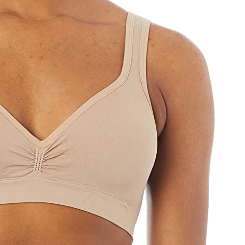 Sutia Trifil Top Daily T Shirt Kit com 2, Preto/Macadâmia, 46