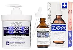 10% Glycolic Acid Body Cream + Face Serum Bundle