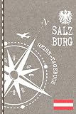 Salzburg Reisetagebuch: Reise Tagebuch zum Selberschreiben, ca. A5 - Journal Dotted Punkteraster, Bucket List für Urlaub, Ferien Trip Tour, Auslandsjahr, Auswanderer - Notizbuch Dot Grid punktiert