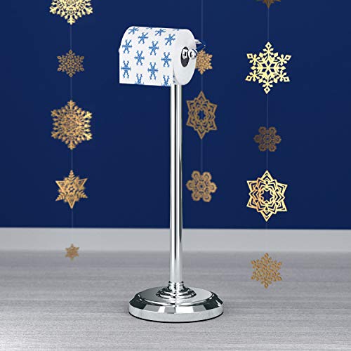 Gatco 1436C Pedestal Toilet Paper Holder, Chrome Large #TOP3