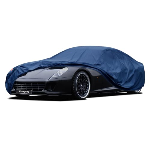 Image of Kaugung Heavy Duty Car Cover Custom Fit Ferrari 599 (2006-2012),Waterproof All Weather Resistant Outdoor Sun Rain Dust Snow Protection with Anti-Theft Lock.(USA Warehouse,Within 3-7 Days)