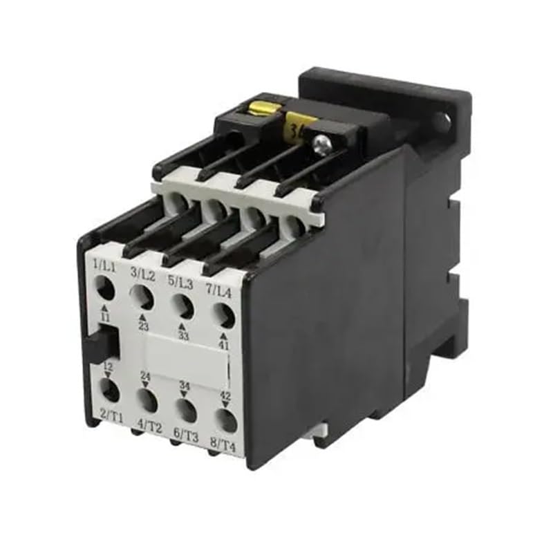 Contactor de CA de 4 kW con contactos 2 NA 2 NC para control seguro de maquinaria