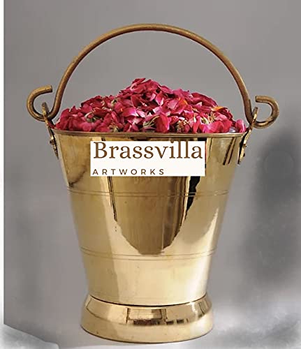Brassvilla Brass Bucket 6inches (B09M3L6J6S) Amazon Price History, Amazon Price Tracker