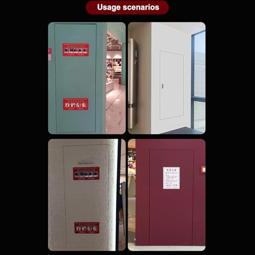 Panel de acceso para paneles de yeso resistente con puerta oculta 4