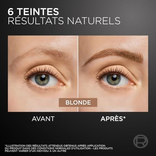 L’Oréal Paris - Feutre à Sourcils - Tenue Jusqu’à 2 Jours - Fini Naturel - Waterproof - Infaillible Faux Brow - Teinte : BLONDE
