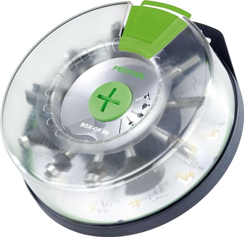 FESTOOL Fräser Box 10-teilig für Oberfräsen | für