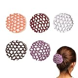 LQUYTA 5 Pièces Filet à Cheveux Chignon Filet Cheveux Accessoire Cheveux Article Accessoir...