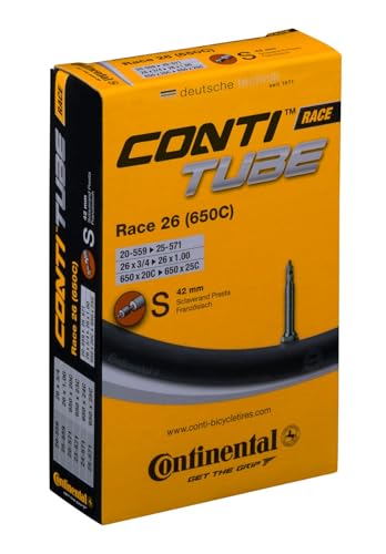 Continental Schlauch Race 26 SV 42, Schwarz, 18/25 - 559/571, 0181371