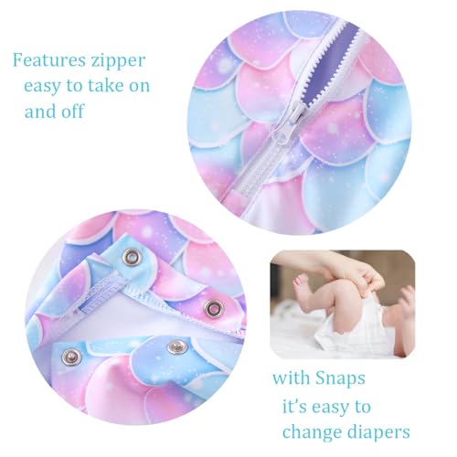 Image of UMELOK Baby Girl Swimsuit Infant UPF 50+ Bathing Suit Size Months