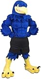 FurryWu Studio School Sport Blue Falcon Mascot Costume Birds Costumes Suit & COOL FANS & COOL ICE VESTS Inside (Blue, L: 5'9' to 5'11')