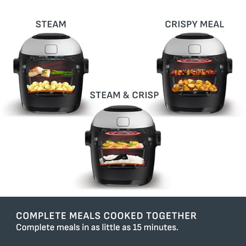 T-fal Multicook Actifry, Multicooker & Air Fryer with Automatic Stirring Paddle, 6 L / 6.3 Qt., Chrome by T-Fal - Image 7