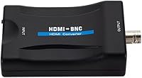 Vista 5 de Adaptador de convertidor HDMI a BNC - Video digital HD en caja compuesta de conector coaxial BNC hembra